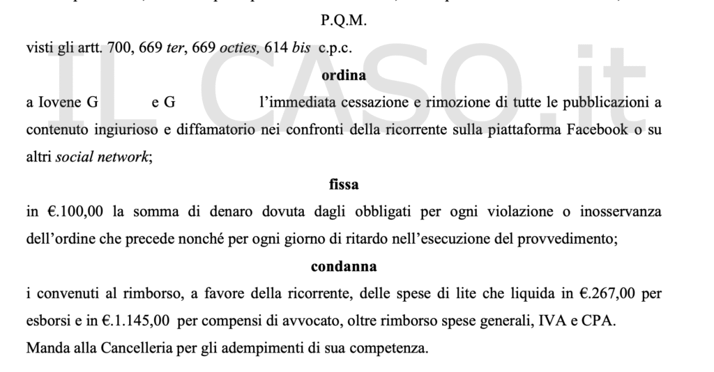 diffamazione su facebook scopri cosa fare